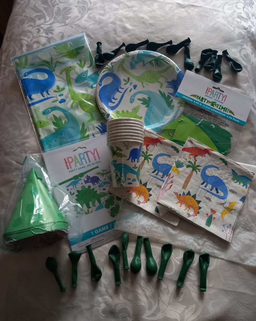 Dinosaur Party Games Pack