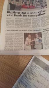 Our newspaper article  in Bognor Observer
