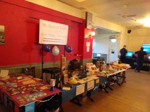 My Special Event supporting the event with a Cake Stall and Raffle 
